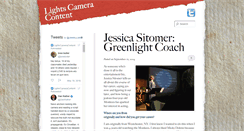 Desktop Screenshot of lightscameracontent.com